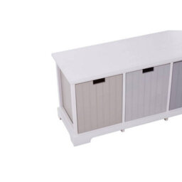 Orsina Compact Design 4 Drawer Bench, Modern Design Chest Of Drawers For Livingroom, Minimalist Storage Chest - thumbnail 7