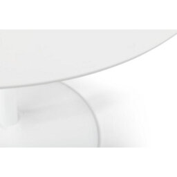 Oakham Premium Belgravia 100Cm Round White Pedestal Dining Table - thumbnail 3