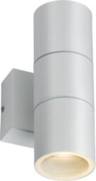 Luminosa Lighting Luminosa Gu10 Up And Down Wall Light - White 230V Ip54 2X20W - thumbnail 1
