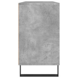 Berkfield Industrial Bathroom Cabinet Concrete Grey 80X33X60 Cm Engineered Wood - thumbnail 7