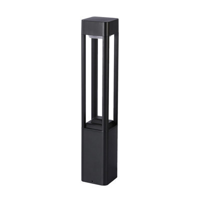 Luminosa Lighting Luminosa Nutri 80Cm Outdoor Bollard Black 3000K Warm White Ip54 - image 1