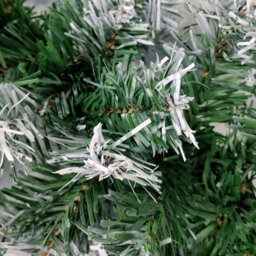 Premier Decorations Limited 4 X Artificial Christmas Garland Snow Tipped Green Garland Premier Decor 2.7M - thumbnail 6