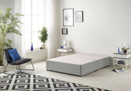 Somnior Beds Somnior Tweed Grey Platform Divan Base - Super King - thumbnail 1