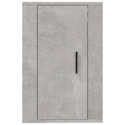 Berkfield Classic Wall Mounted Tv Cabinet Concrete Grey 40X34.5X60 Cm - thumbnail 5