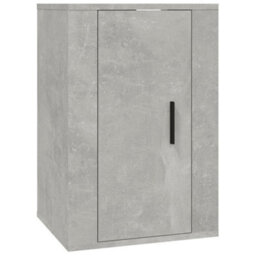 Berkfield Classic Wall Mounted Tv Cabinet Concrete Grey 40X34.5X60 Cm - thumbnail 1