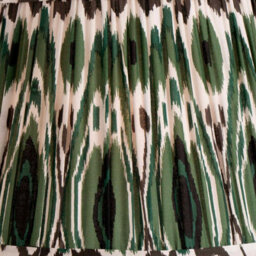 Pacific Lifestyle 45Cm Green Patterned Tapered Lampshade Cone Table Floor Lamp Shade - thumbnail 3