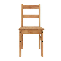 Mercers Furniture Corona Rio Dining Table & 2 Chairs Square Small Dining Set Solid Wood Mexican Pine Wooden - thumbnail 6