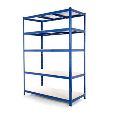 Garage Shelving Units / Racking 5 Levels 1800mm H X 1500mm W X 600mm D - image 1