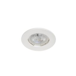 White Non-Adjustable Led Neutral White Downlight 3.1W Ip20, Pack Of 10 - thumbnail 4