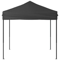 Walplus Folding Party Tent Garden Gazebo Canopy Anthracite 2X2 M - thumbnail 3