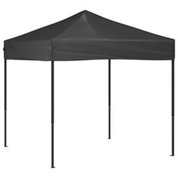 Walplus Folding Party Tent Garden Gazebo Canopy Anthracite 2X2 M - thumbnail 2