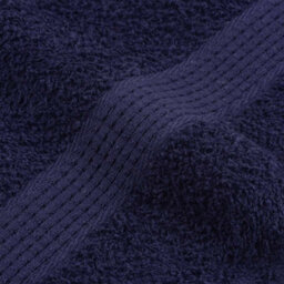 Berkfield Guest Towels 4 Pcs Navy Blue 30X50 Cm 360 Gsm 100% Cotton - thumbnail 7