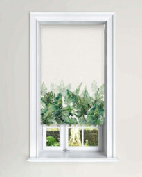 Lister Cartwright Blackout Roller Blinds Child Safety Included Beautiful Design, Climbing Leaves , 120 X 140 Cm - thumbnail 5