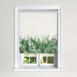 Lister Cartwright Blackout Roller Blinds Child Safety Included Beautiful Design, Climbing Leaves , 120 X 140 Cm - thumbnail 1