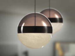 Luminosa Lighting Luminosa Orbes 15Cm Globe Pendant Ceiling Light Chrome Black Led 3000K - Uk Stock - thumbnail 3