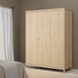 Furniture To Go Madrid Wardrobe With 3 Doors In Jackson Hickory Oak - thumbnail 7