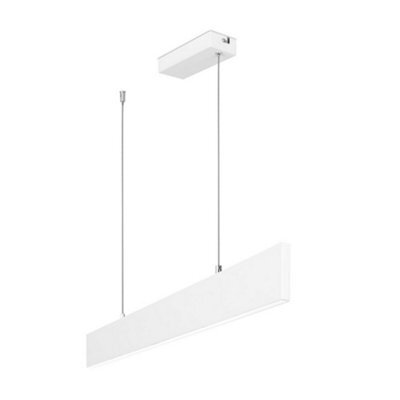 Luminosa Lighting Luminosa Thin Led Linear Pendant White 22.9W 3000K 751Lm