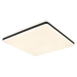 Luminosa Lighting Luminosa Ully Decorative Flush Ceiling Light White Matt Led Dimmable 2700-6500K Remote Control Timer Tuya Smart
