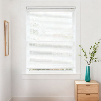 Living And Home White Pvc Pleated Blind Plisse Blind 60 X 150Cm - image 1