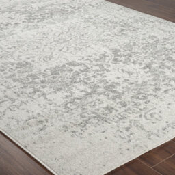 Livabliss Harput-Vintage Grey Blue Orange White Traditional Boho Living Dining Bedroom Rug 200 X 275 Cm Easy Care, Non Shedding - thumbnail 6