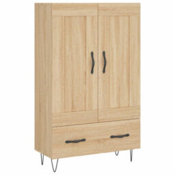 Berkfield Highboard Sonoma Oak 69.5X31X115 Cm Engineered Wood - thumbnail 2