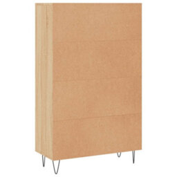 Berkfield Highboard Sonoma Oak 69.5X31X115 Cm Engineered Wood - thumbnail 8