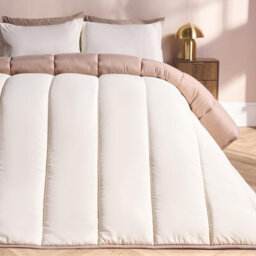 Ohs Coverless 10.5 Tog Duvet Set With Pillowcase Bedding, Ivory/mink - King