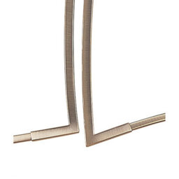 Luminosa Lighting Luminosa Pietra Linear Pendant 2 Arm 4 Light G9, Antique Brass - thumbnail 5
