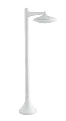 Luminosa Lighting Luminosa Alyson Outdoor 91Cm Led Bollard White, Ip44 800Lm 4000K 91X28Cm