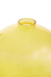 Orsina Bree Yellow Artistic Glass Vase - thumbnail 3