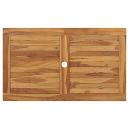 Berkfield 7 Piece Garden Dining Set Solid Teak Wood - thumbnail 5