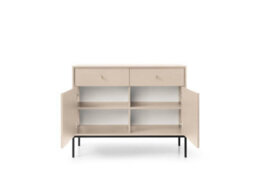 Arte Elegant Mono Sideboard Cabinet H830mm W1040mm D390mm In Beige - Versatile Storage With Modern Flair - thumbnail 2