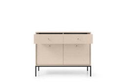 Arte Elegant Mono Sideboard Cabinet H830mm W1040mm D390mm In Beige - Versatile Storage With Modern Flair - thumbnail 4