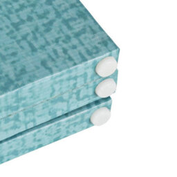 Berkfield Folding Room Divider 160X170 Cm Butterfly Blue - thumbnail 5