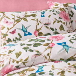 OHS Spring Duvet Cover Set Reversible Bedding Quilt Pillowcase, White - Double - thumbnail 3