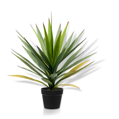 Crystals 50Cm Artificial Agave Tree  Fake Potted Plant For Indoor Décor - image 1