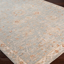 Livabliss Avant Garde-Vintage Beige Blue Brown Traditional Boho Fringe Living Dining Bedroom Rug 200 X 290 Cm Easy Care, Non Shedding - thumbnail 6