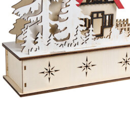 Beliani Christmas Decoration Led Goksjo 33 Cm Light Brown - thumbnail 9