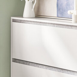 Sobuy Fsr134-W, Shoe Cabinet Shoe Rack Cupboard Organizer With Storage Bench,white,w124Xd24Xh114.5 - thumbnail 7