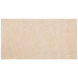 Beliani Shaggy Rug Demre Light Beige 80 X 150 Cm - thumbnail 1
