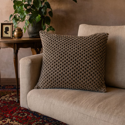 Wyld Haus Set Of 2 Grey Abbotsbury Handwoven Cushions 450 X 450 X 150 mm - image 1