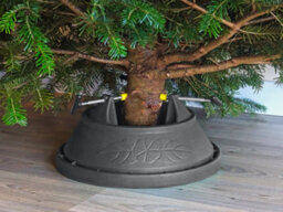 Garden Pride Grey Round Plastic Christmas Tree Stand - The Volcano 7 - thumbnail 5