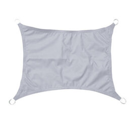Sundaze 4X5M Rectangle Grey Sun Shade Sail Outdoor Garden Patio Sunscreen Uv Block With Free Rope - thumbnail 1