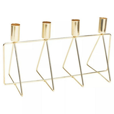 Urbn-Living 4 Four Tapered Candles - Candle Holder - image 1
