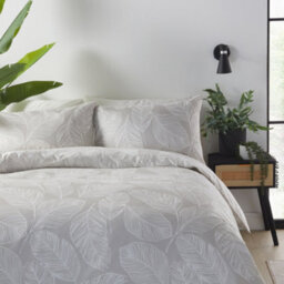Fusion Matteo Botanical Print Natural Duvet Cover Set - thumbnail 2