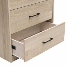 Dorel Brez Build Pearce 4 Drawer Dresser Light Oak Look - thumbnail 5