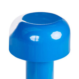 Wyld And Coco Blue Iron Wireless Table Lamp With Touch Dimmer And 3 Colour Temperatures, Gloss Finish, Compact 12 X 12 X 21 Cm - thumbnail 4