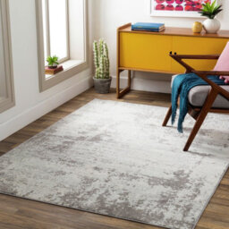 Livabliss Chester-Abstract Grey White Modern Marble Living Dining Bedroom Rug 200 X 275 Cm Easy Care, Non Shedding - thumbnail 2