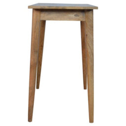 Artisan Furniture Solid Wood 2 Drawer Nordic Writing Desk, Beige - thumbnail 7