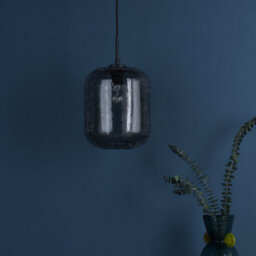 Pagazzi Lighting Pagazzi Quinna 1-Light Smoked Glass Pendant - thumbnail 2